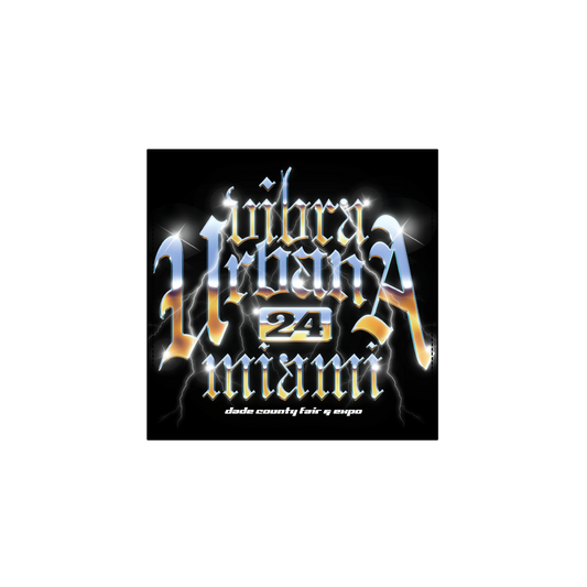 VU Miami 24 Fluido Black Bandana