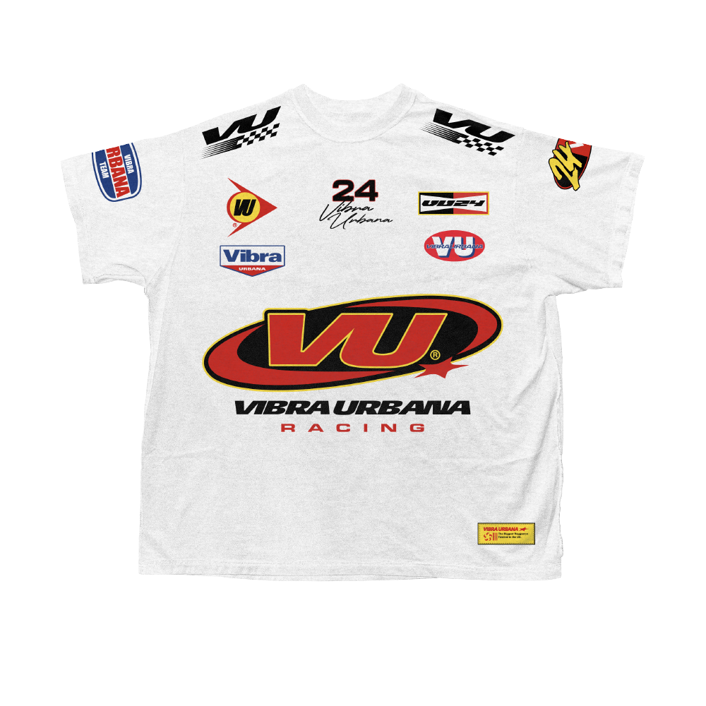 VU Miami 24 Hi-Octane White Tie Dye Tee