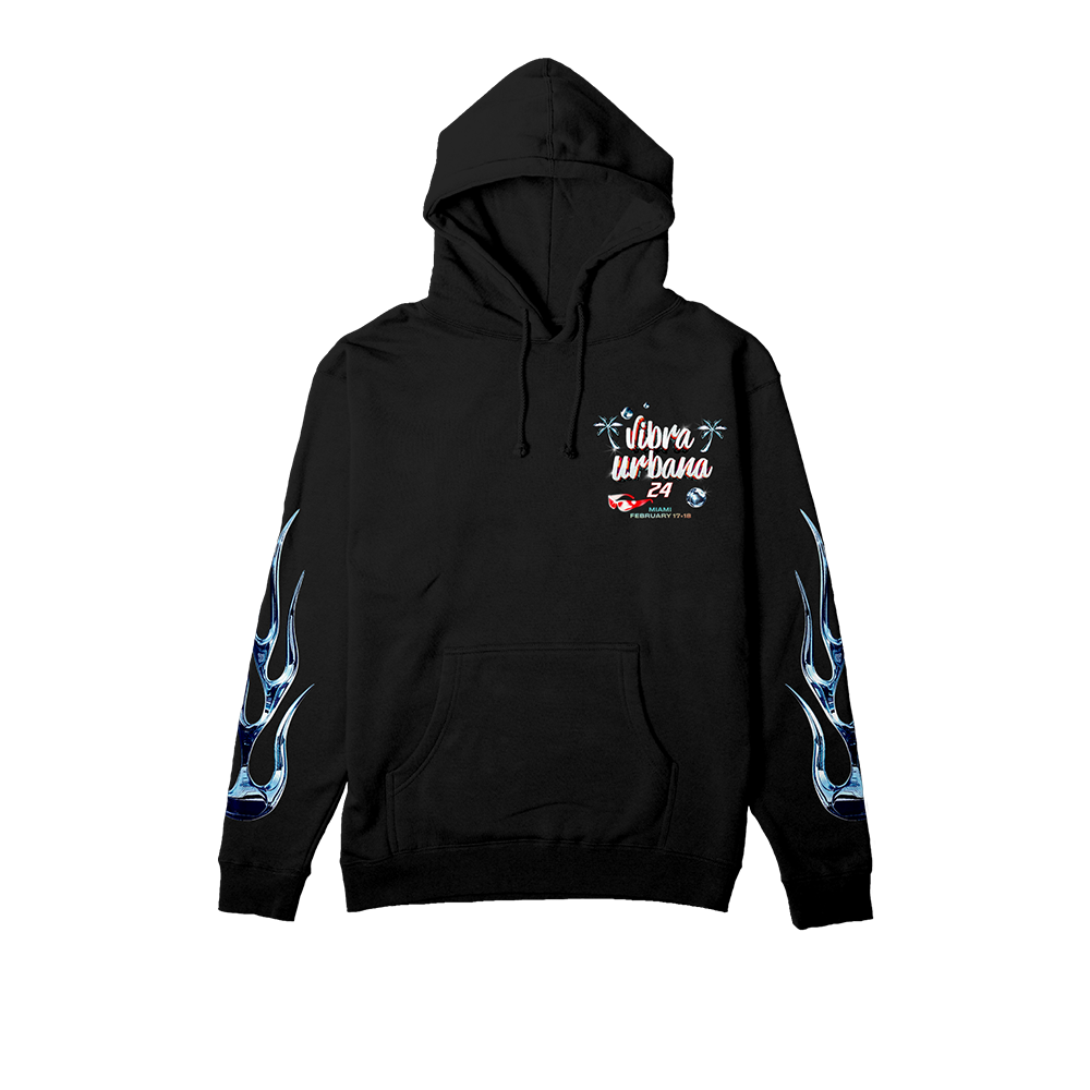 Vibra Urbana Black Lineup Pullover Miami 24'