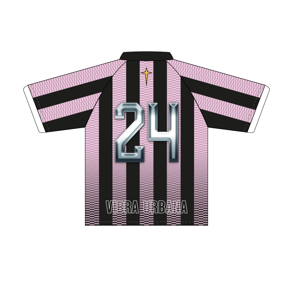 VU 24 Vibra FC Pink Soccer Jersey