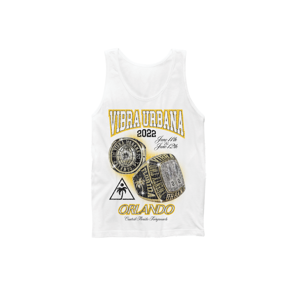 Vibra Urbana Back To Back Orlando 22' Tank Top White