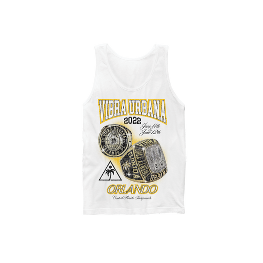 Vibra Urbana Back To Back Orlando 22' Tank Top White