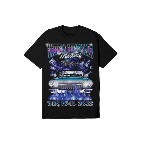 Camiseta Vibra Urbana 22' Collage Negra