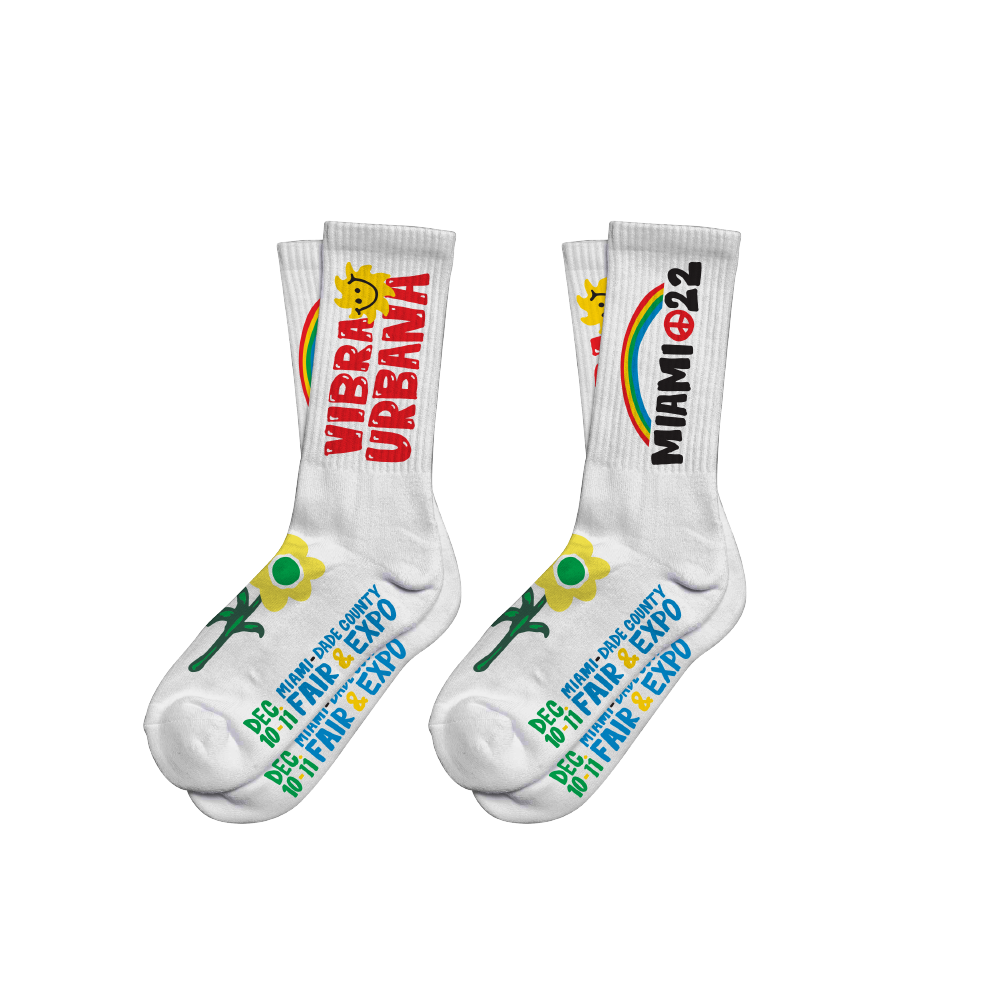 Vibra Urbana Happy Heat Socks Miami 22'