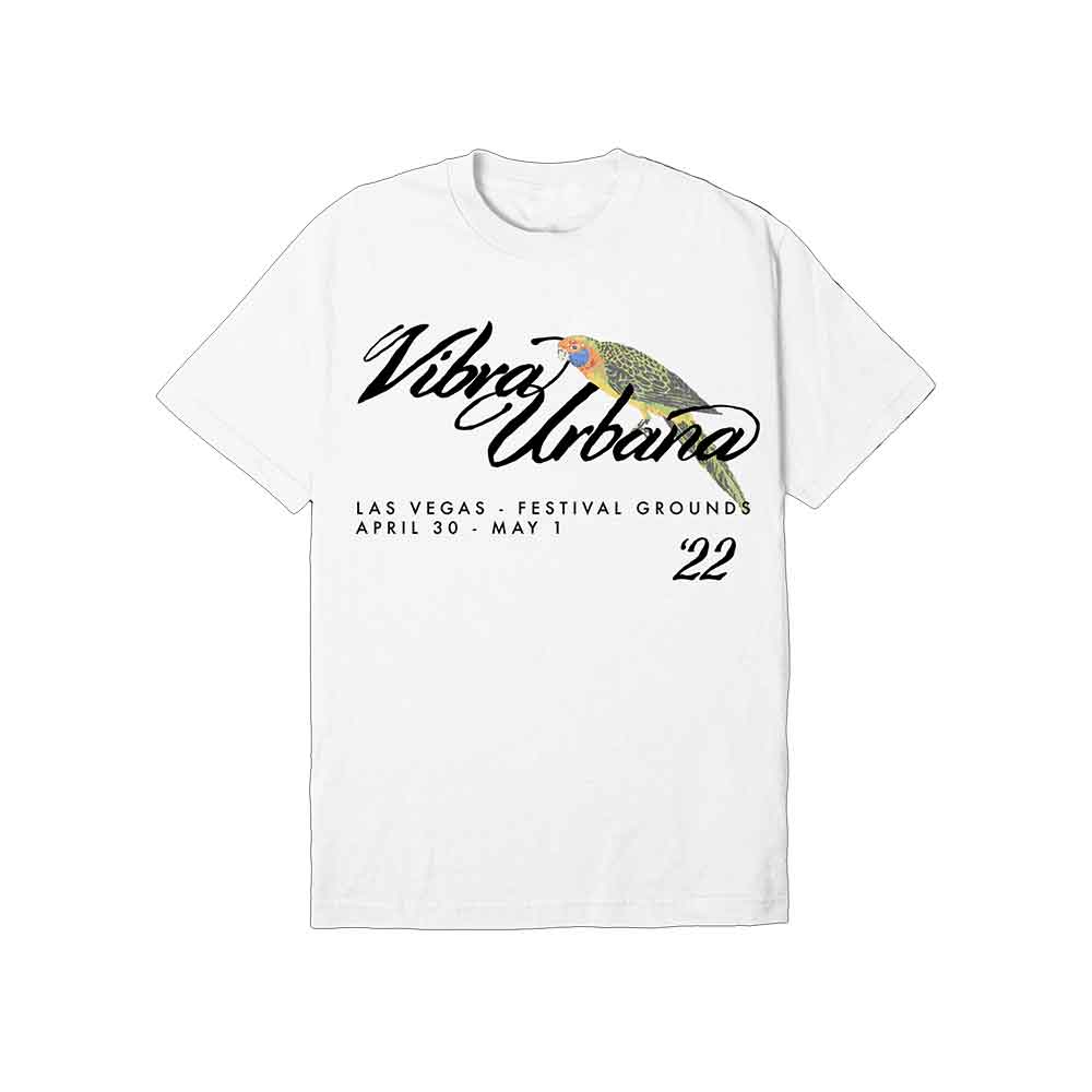 Vibra Urbana Flocking Tee White