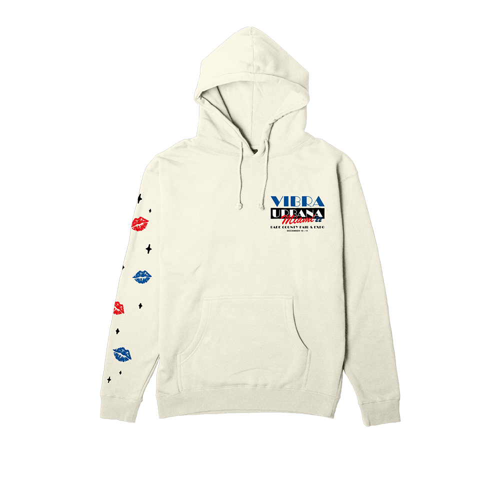 Vibra Urbana South Beach Pullover Hooded Sweatshirt Miami 22'