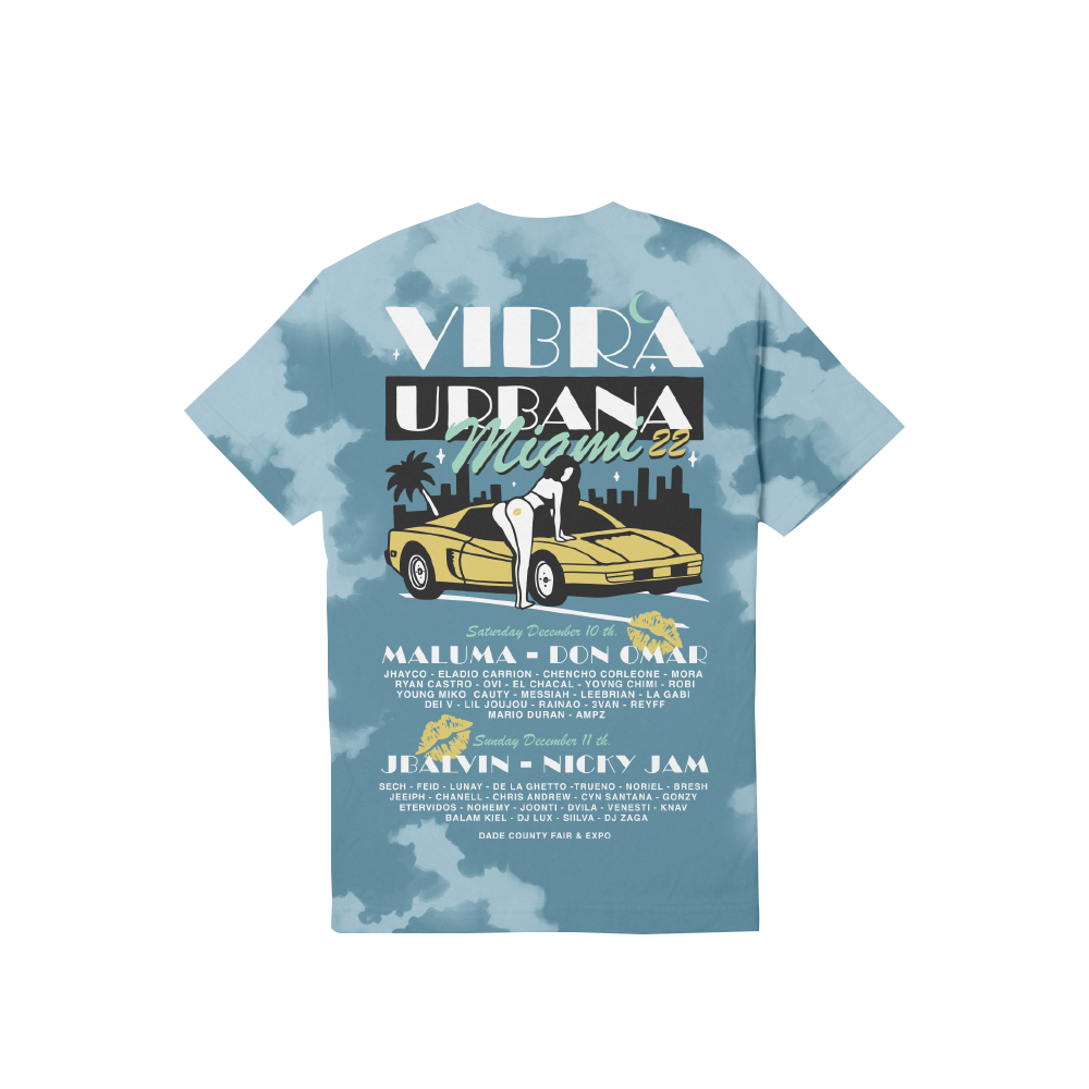 Camiseta Vibra Urbana 22' Collage Negra