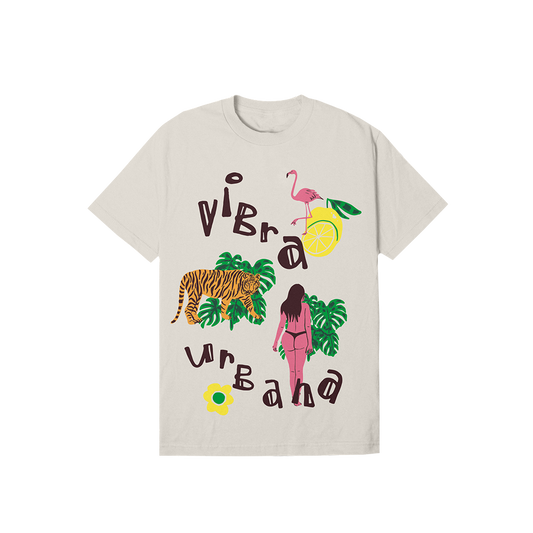 Camiseta Vibra Urbana 22' Collage Negra
