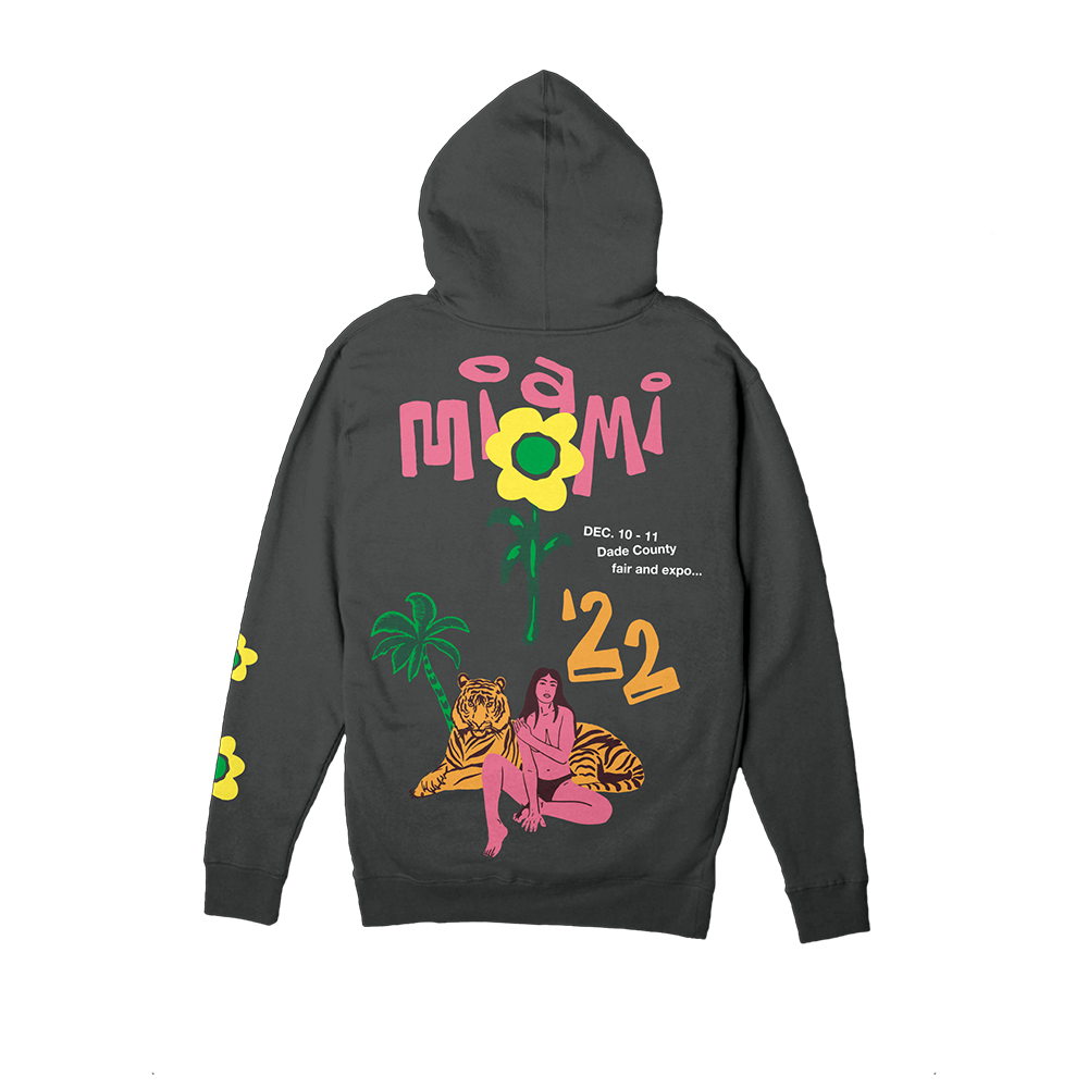 Vibra Urbana Tiger Pullover Hooded Sweatshirt Miami 22'