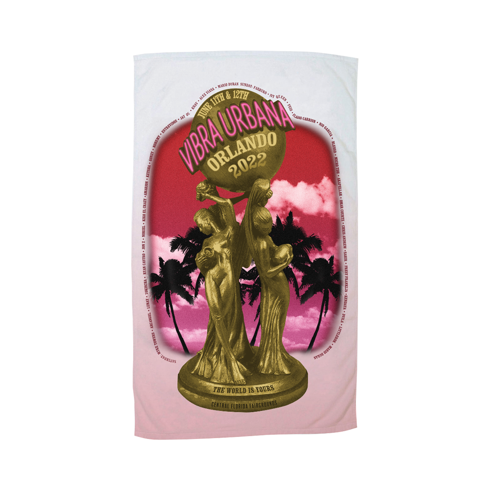 Vibra Urbana Orlando '22 World Is Yours Towel