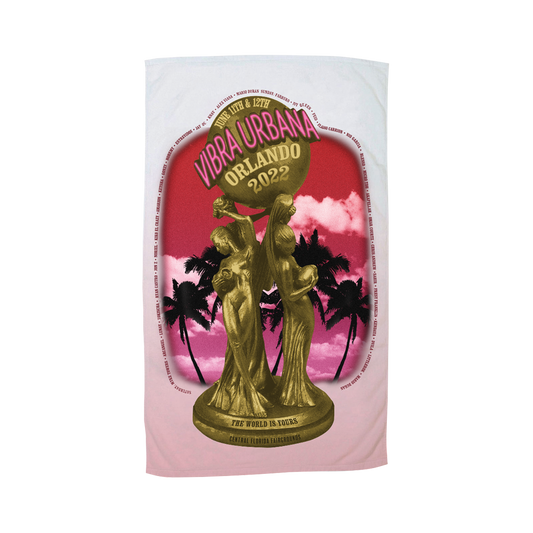 Vibra Urbana Orlando '22 World Is Yours Towel