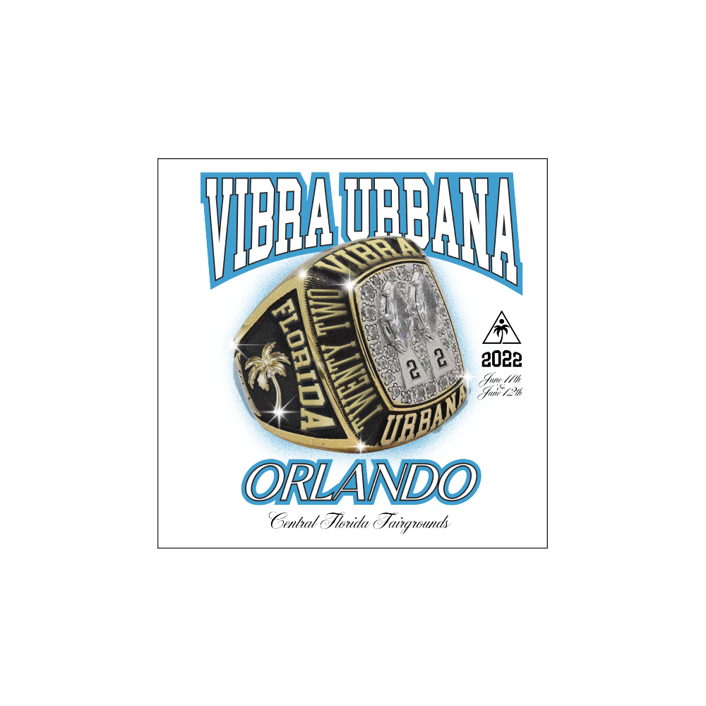 Vibra Urbana Orlando 22' Back to Back Bandana