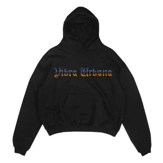 Vibra Urbana Black Hooded Sweatshirt