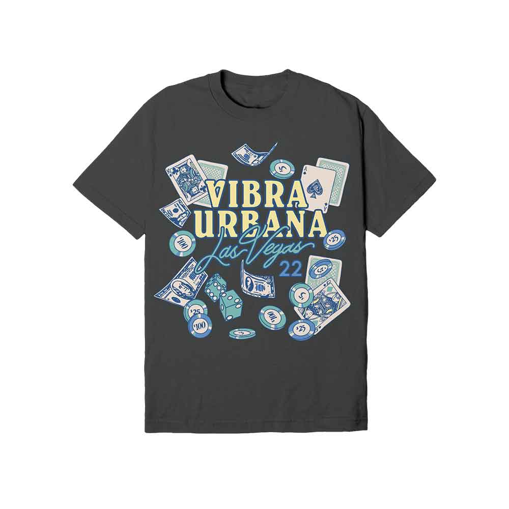 Camiseta Vibra Urbana All In Negro Lavado